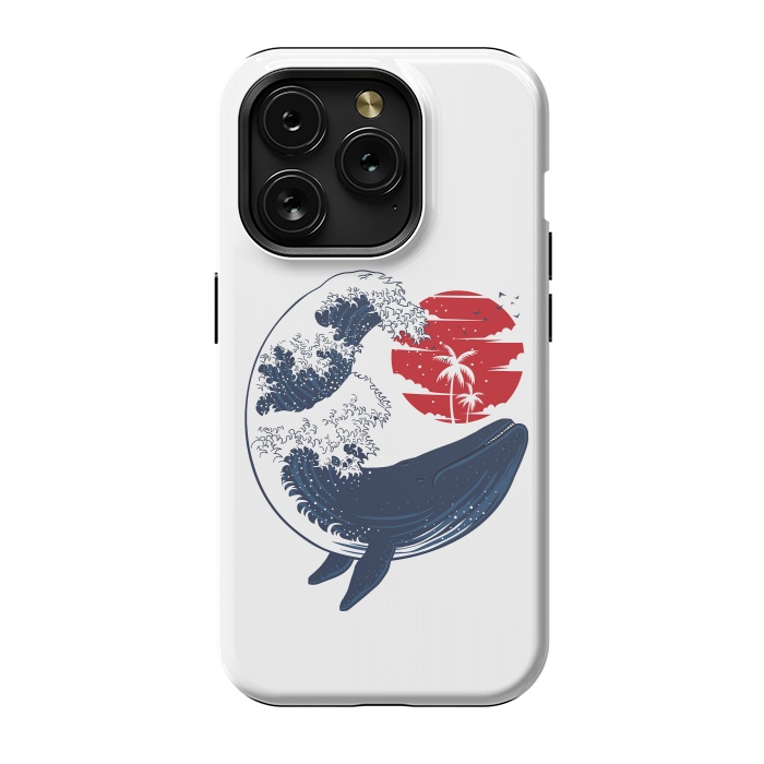 iPhone 15 Pro StrongFit wave whale by Alberto