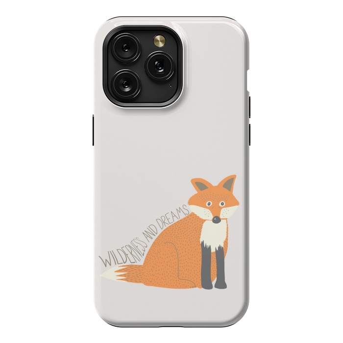 iPhone 15 Pro Max StrongFit Wilderness and Dreams Fox by Edith May