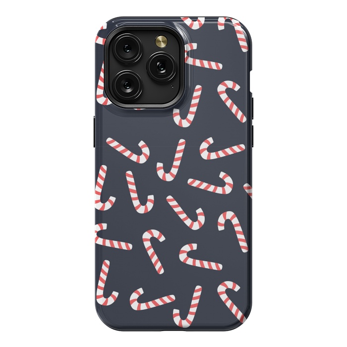 iPhone 15 Pro Max StrongFit Candy Cane 02 by Jelena Obradovic