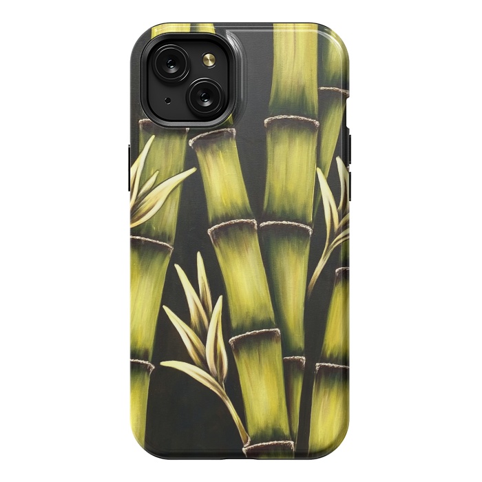 iPhone 15 Plus StrongFit Bamboo by Denise Cassidy Wood