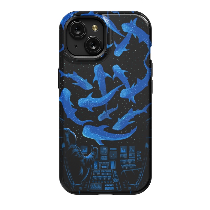 iPhone 15 StrongFit Astronaut Killer Whale by Alberto