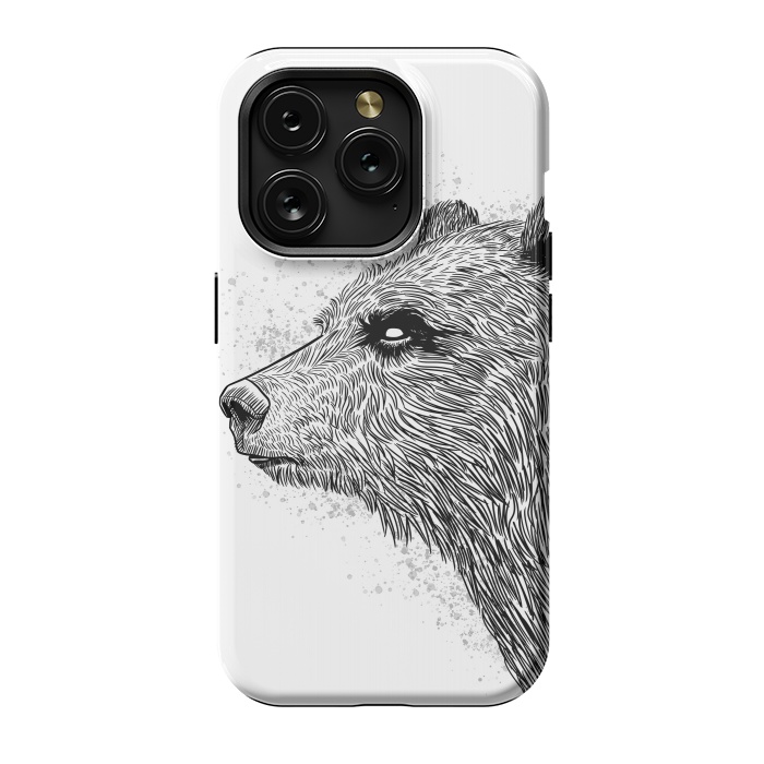iPhone 15 Pro StrongFit Sketch Bear by Alberto