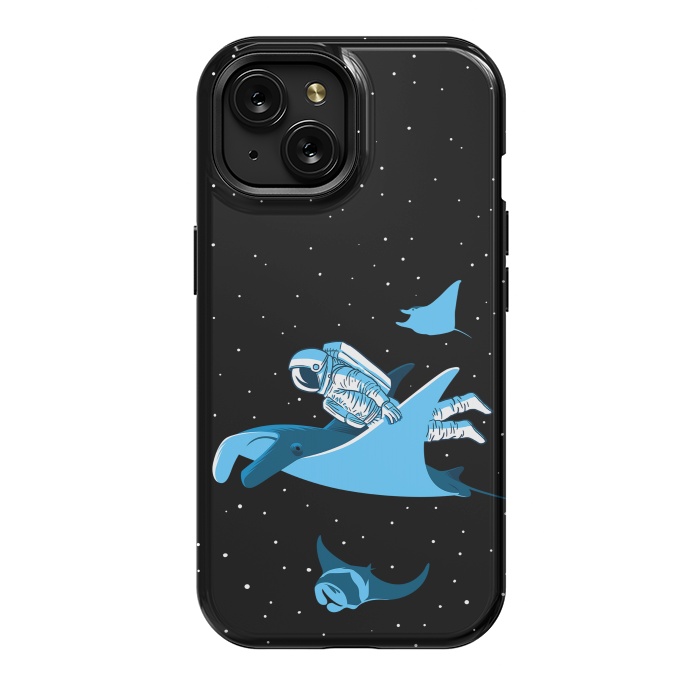 iPhone 15 StrongFit Astronaut blanket fish by Alberto
