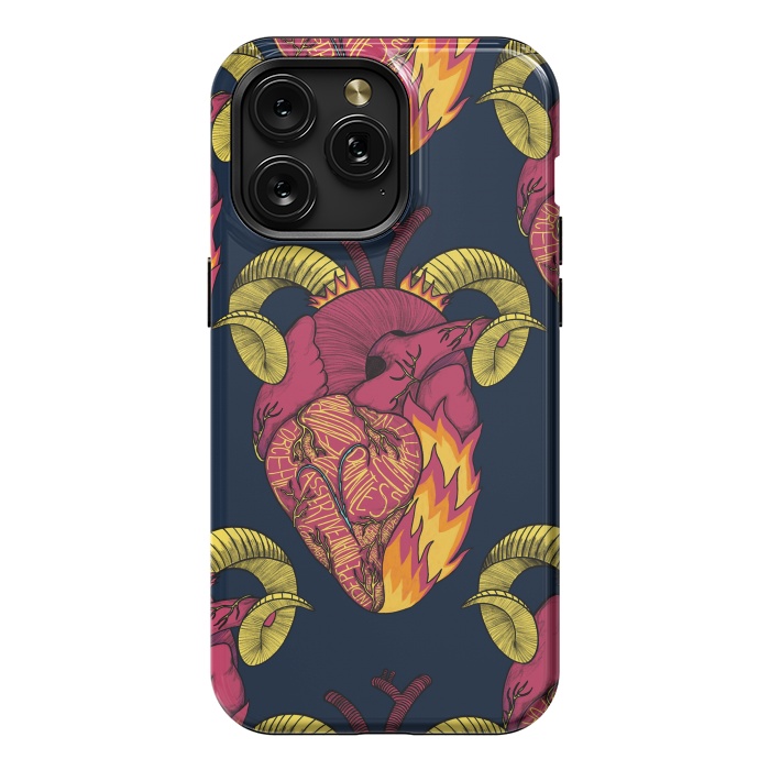 iPhone 15 Pro Max StrongFit Aries Heart by Ranggasme