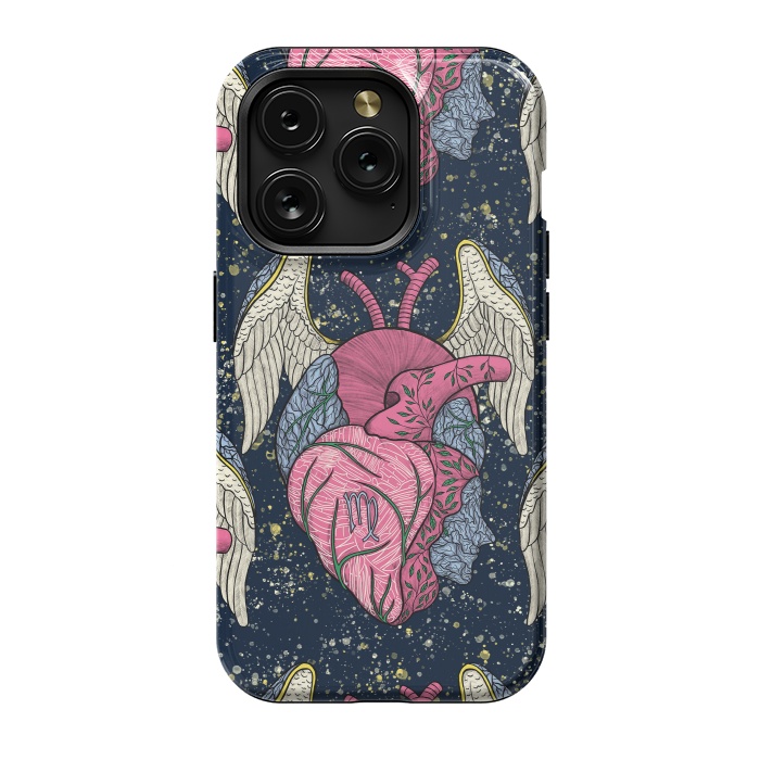 iPhone 15 Pro StrongFit Virgo Heart by Ranggasme