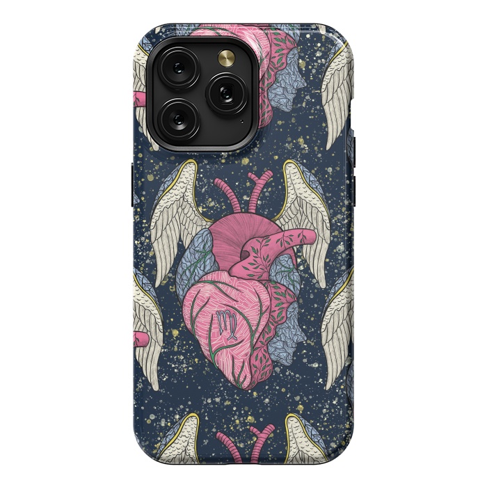 iPhone 15 Pro Max StrongFit Virgo Heart by Ranggasme
