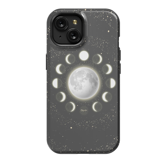 iPhone 15 StrongFit Telescope Dreamy Shine-Phases of the Moon by ''CVogiatzi.