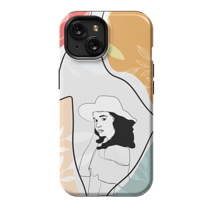 iPhone 15 StrongFit Beauty Queen by Creativeaxle