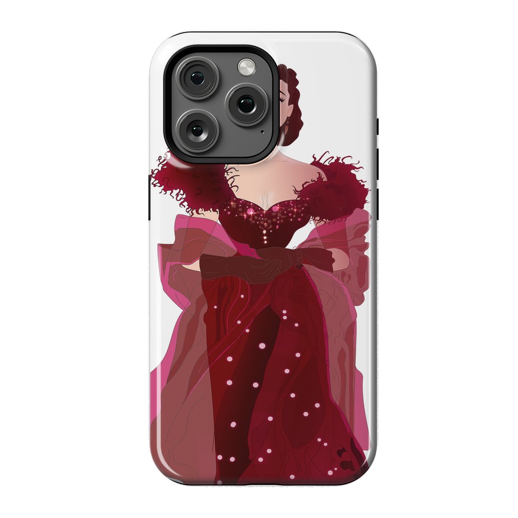 iPhone 15 Pro Max StrongFit Scarlett o Hara - Gone with the Wind Fanart by Anima Tea Story