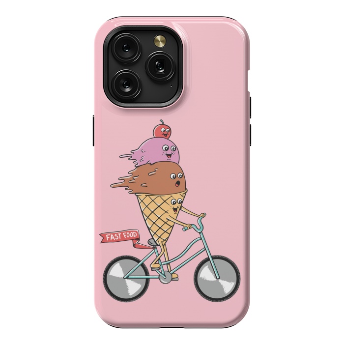 iPhone 15 Pro Max StrongFit Ice cream fast food rose by Coffee Man