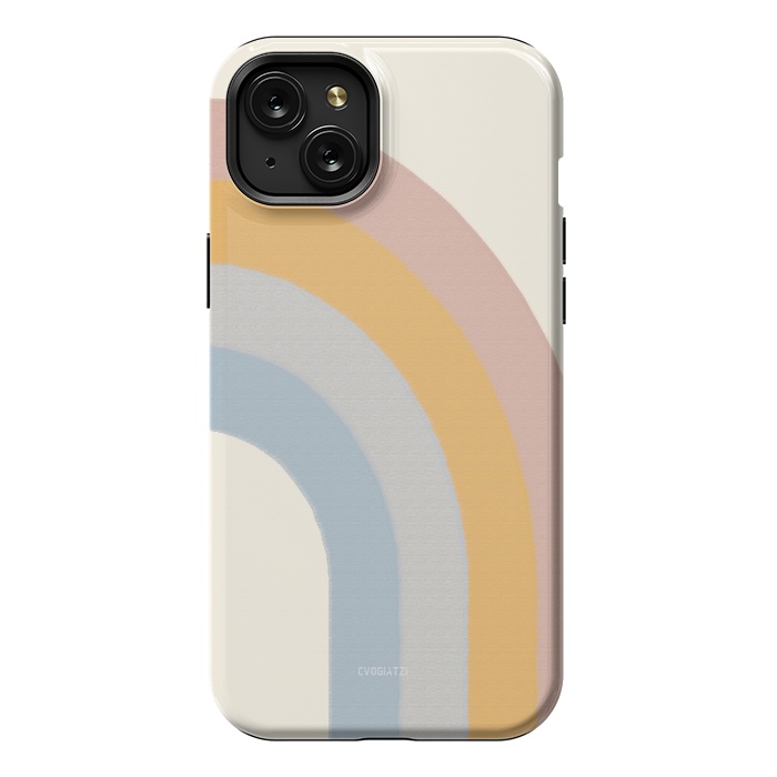 iPhone 15 Plus StrongFit The Rainbow of Calm by ''CVogiatzi.