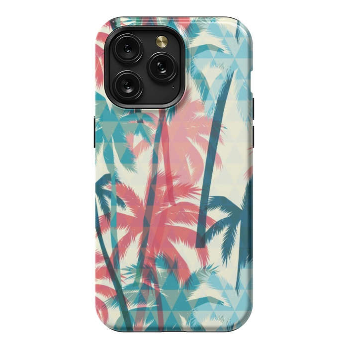 iPhone 15 Pro Max StrongFit TROPICAL TREES by MALLIKA
