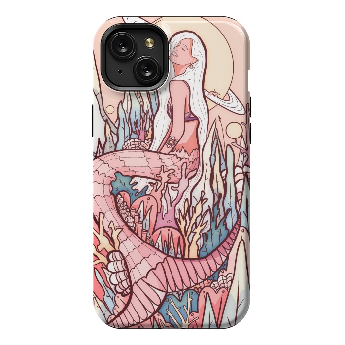 iPhone 15 Plus StrongFit A mermaid from another world by Steve Wade (Swade)