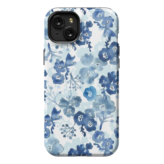 iPhone 15 Plus StrongFit Blooms of Ink by Tangerine-Tane