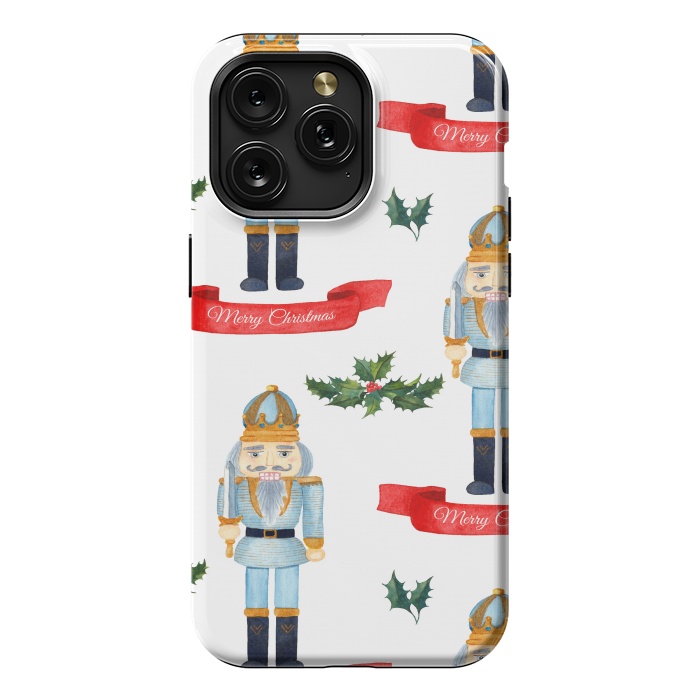 iPhone 15 Pro Max StrongFit merry christmas-nutcrackers by haroulita