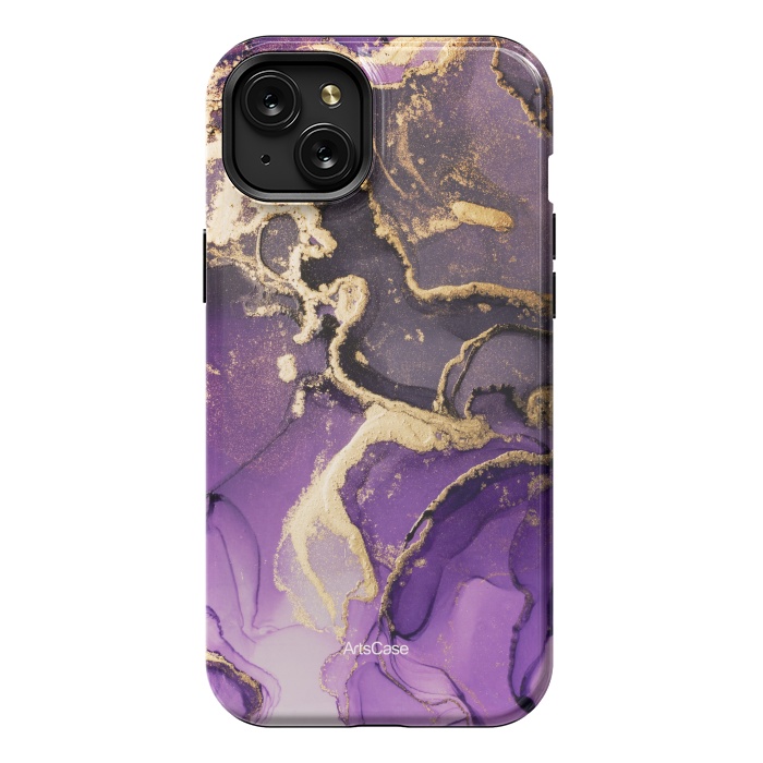 iPhone 15 Plus StrongFit Purple Skies by ArtsCase