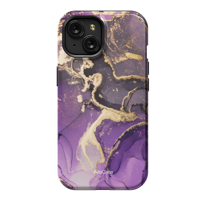 iPhone 15 StrongFit Purple Skies by ArtsCase