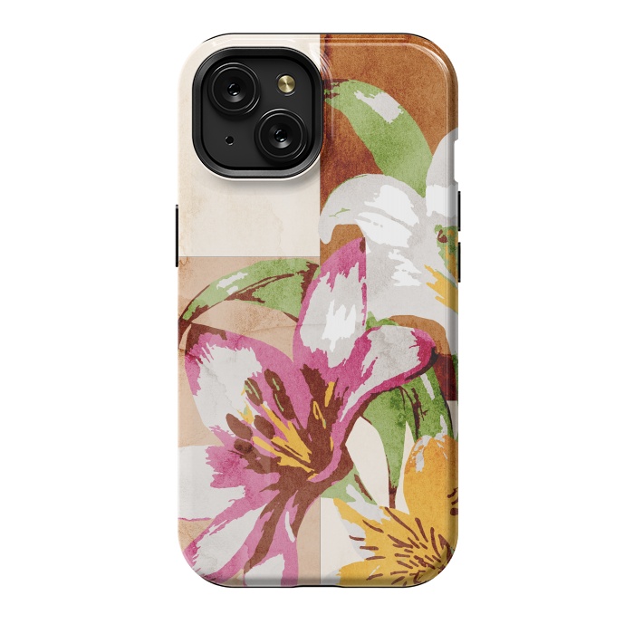 iPhone 15 StrongFit Floral Insiration by Creativeaxle