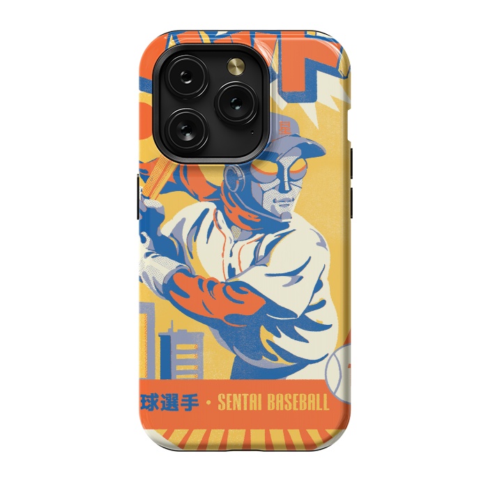 iPhone 15 Pro StrongFit Sentai Baseball League by Ilustrata
