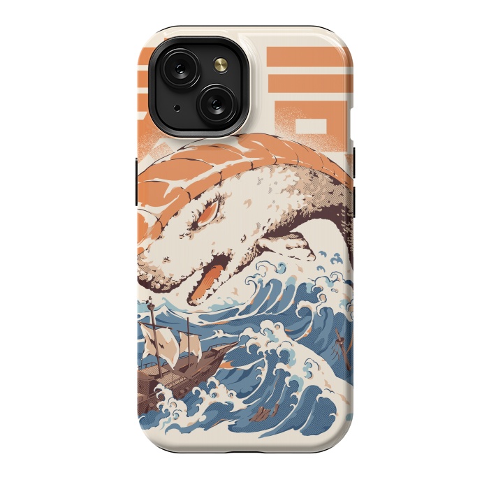 iPhone 15 StrongFit Moby Sushi by Ilustrata