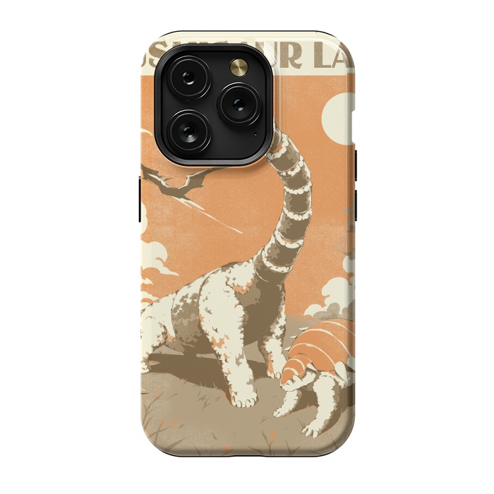 iPhone 15 Pro StrongFit Sushisaur Land by Ilustrata