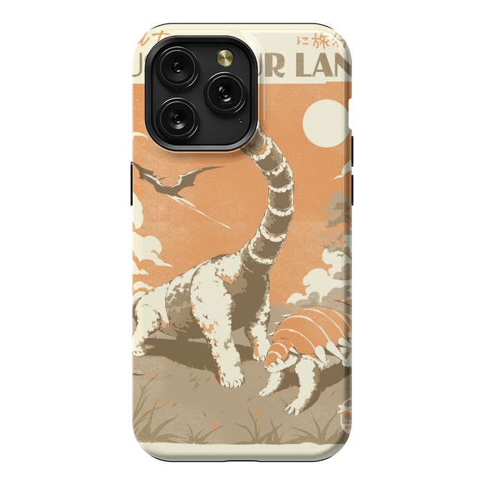 iPhone 15 Pro Max StrongFit Sushisaur Land by Ilustrata