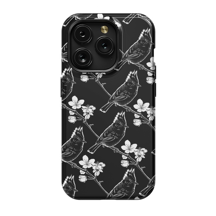 iPhone 15 Pro StrongFit Pattern Sparrow by Alberto