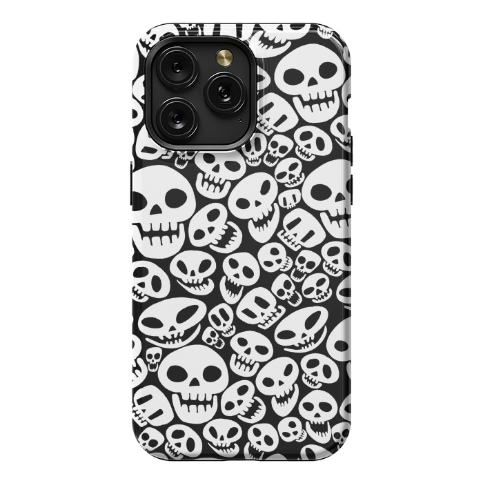 iPhone 15 Pro Max StrongFit Cute skulls by Alberto