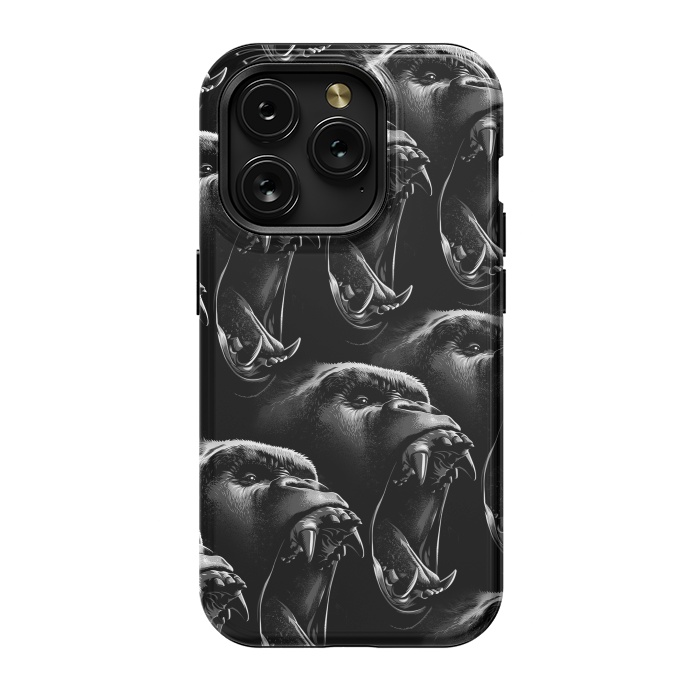 iPhone 15 Pro StrongFit gorilla pattern by Alberto
