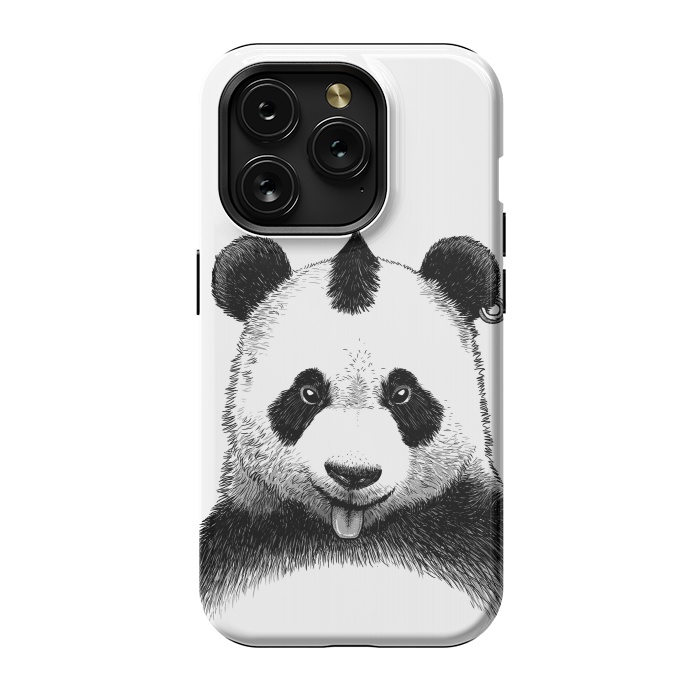 iPhone 15 Pro StrongFit Punk Panda by Alberto