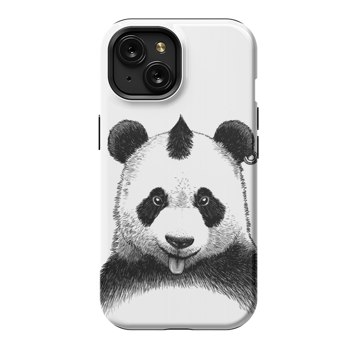 iPhone 15 StrongFit Punk Panda by Alberto