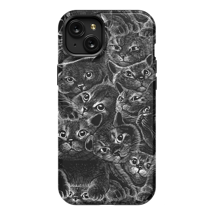 iPhone 15 Plus StrongFit Cats by Alberto