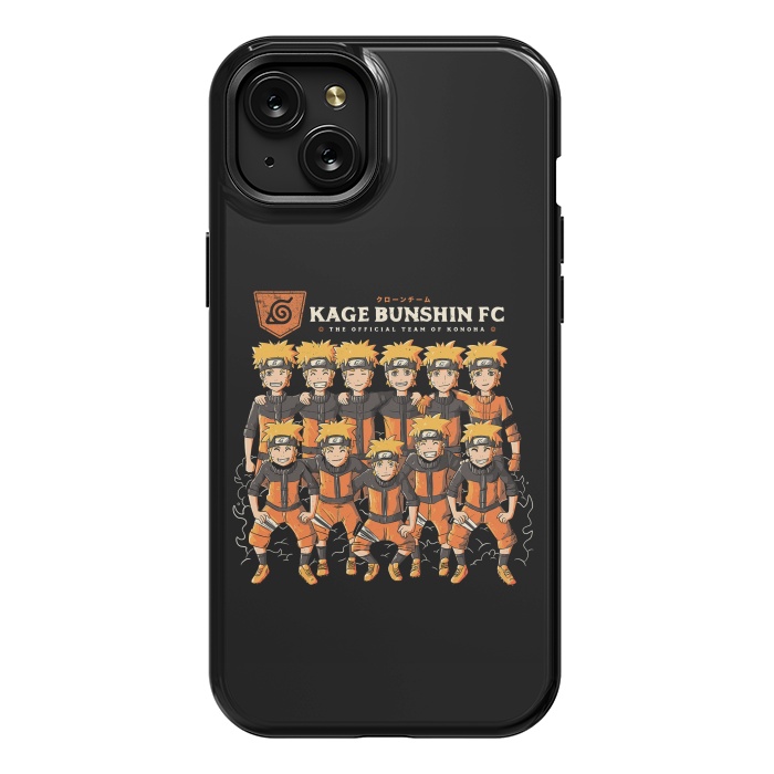 iPhone 15 Plus StrongFit Naruto Team by eduely