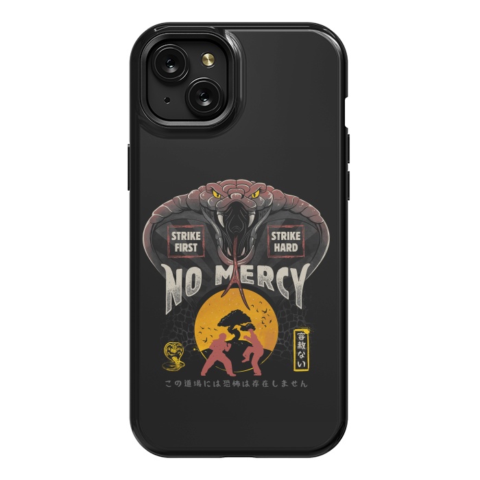 iPhone 15 Plus StrongFit No Mercy Karate Classic Movie Gift by eduely