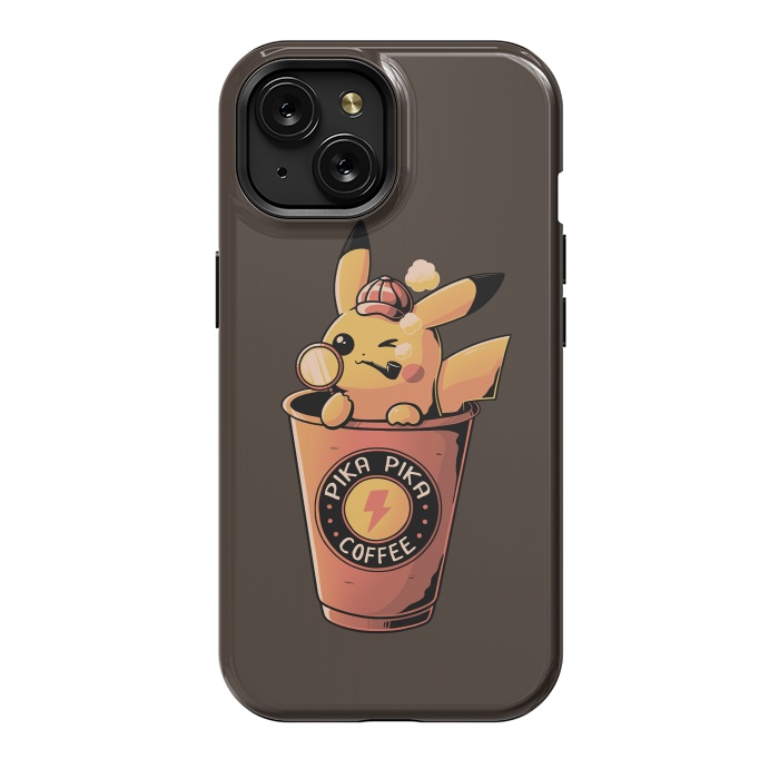 iPhone 15 StrongFit Pika Pika Coffee by eduely
