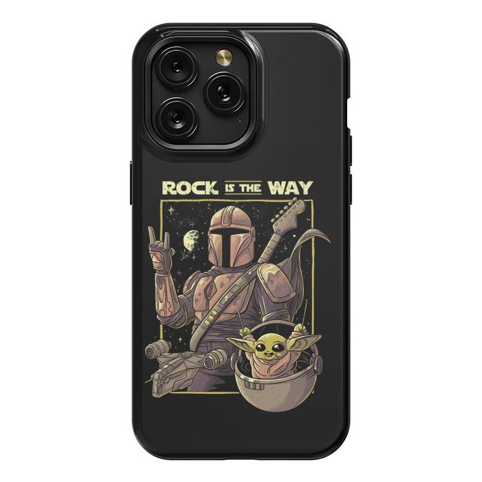 iPhone 15 Pro Max StrongFit Rock is the Way Funny Cute Music Gift by eduely