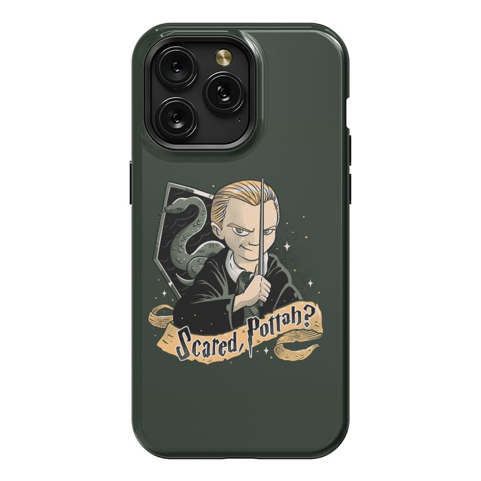 iPhone 15 Pro Max StrongFit Scared Pottah? Funny Geek Gift by eduely