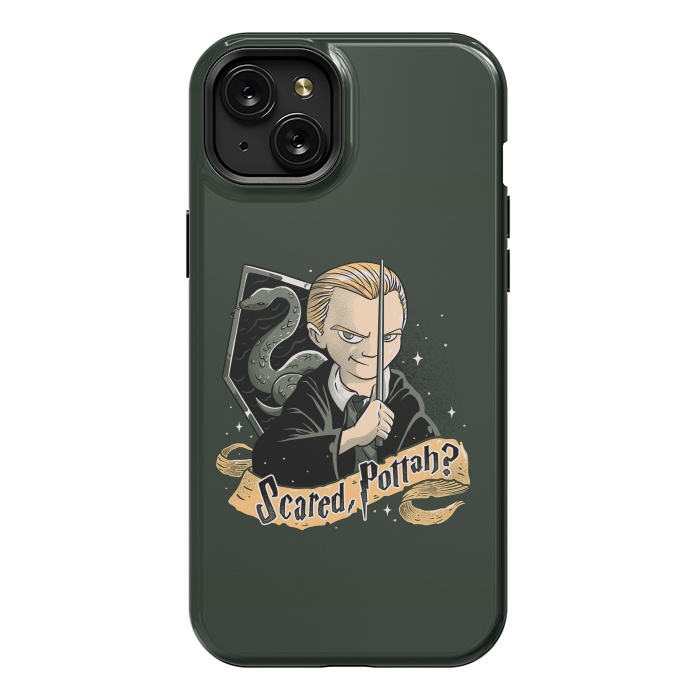 iPhone 15 Plus StrongFit Scared Pottah? Funny Geek Gift by eduely