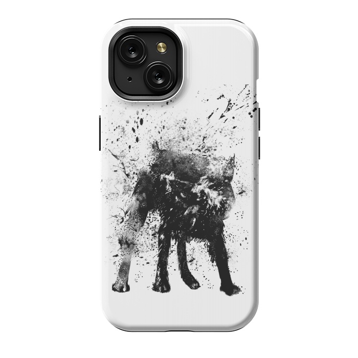 iPhone 15 StrongFit Wet dog by Balazs Solti