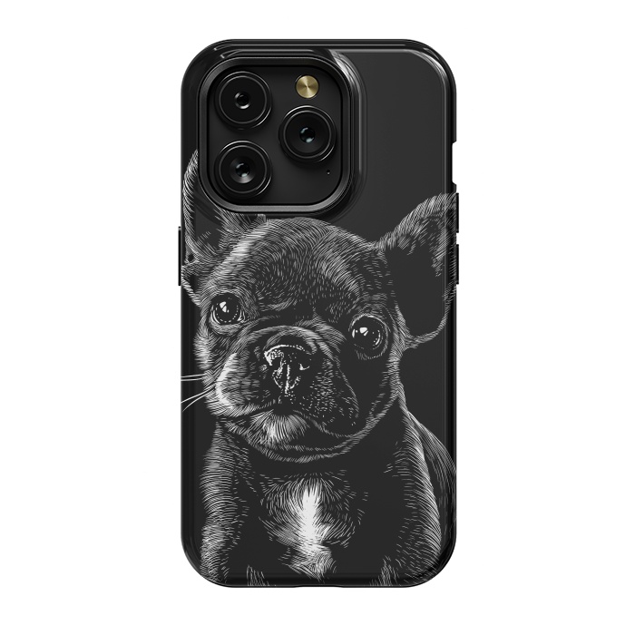 iPhone 15 Pro StrongFit Pug dog by Alberto