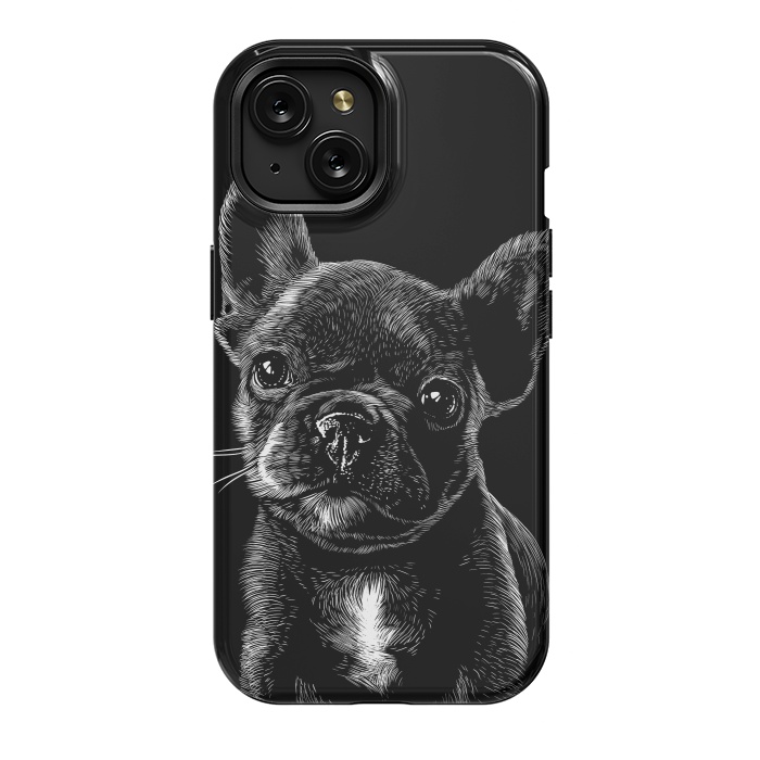 iPhone 15 StrongFit Pug dog by Alberto