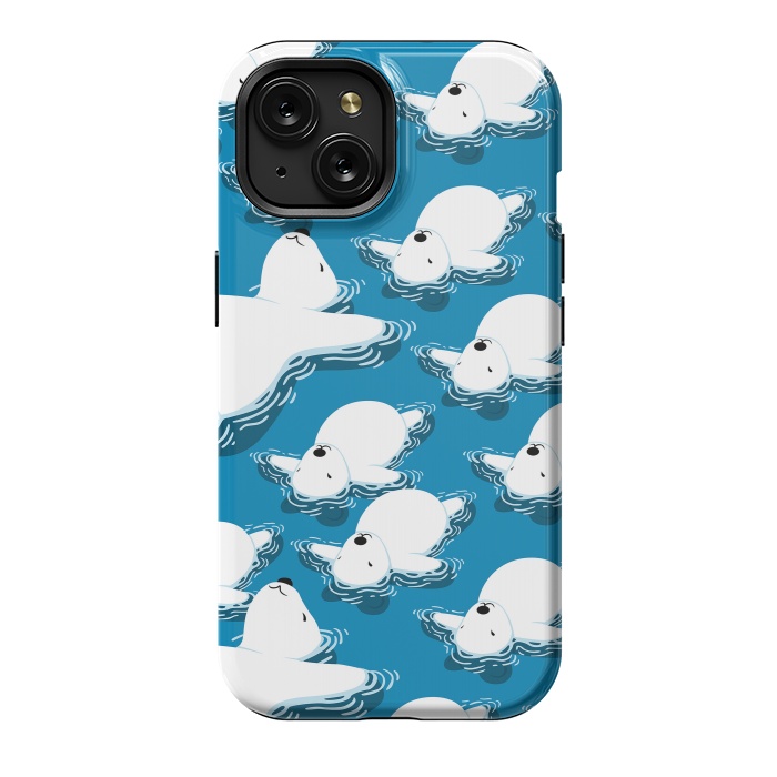 iPhone 15 StrongFit Climate change Polar bear by Alberto