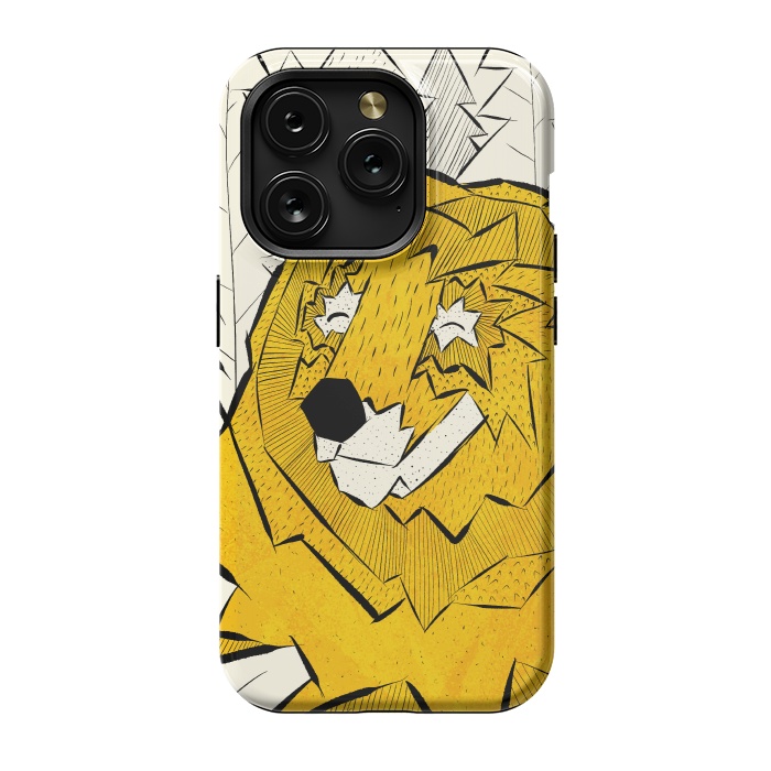 iPhone 15 Pro StrongFit Golden bear by Steve Wade (Swade)