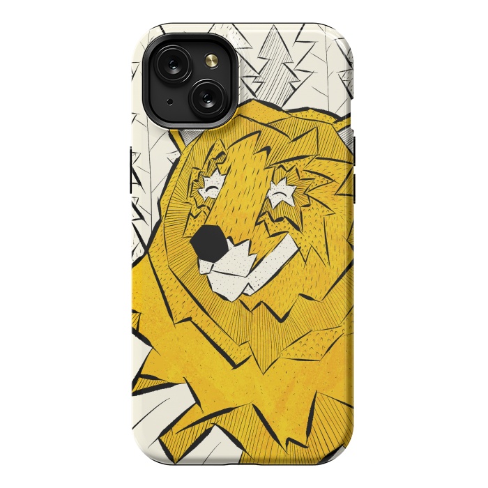 iPhone 15 Plus StrongFit Golden bear by Steve Wade (Swade)
