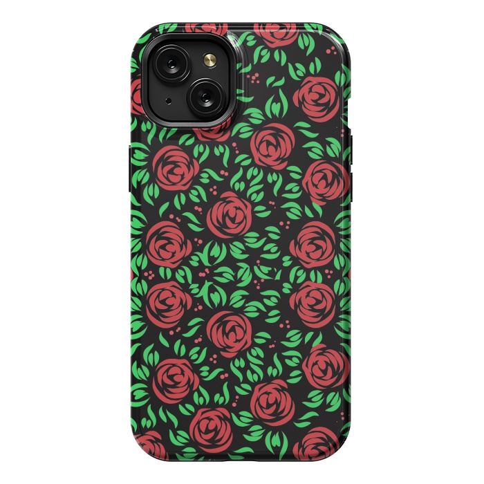 iPhone 15 Plus StrongFit Rose Boulevard  by Josie