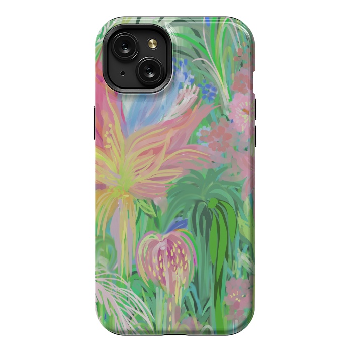 iPhone 15 Plus StrongFit Protea Paradise by Josie