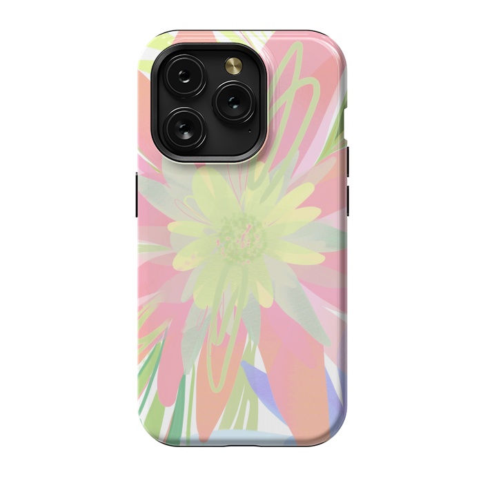 iPhone 15 Pro StrongFit Peachy Haven by Josie