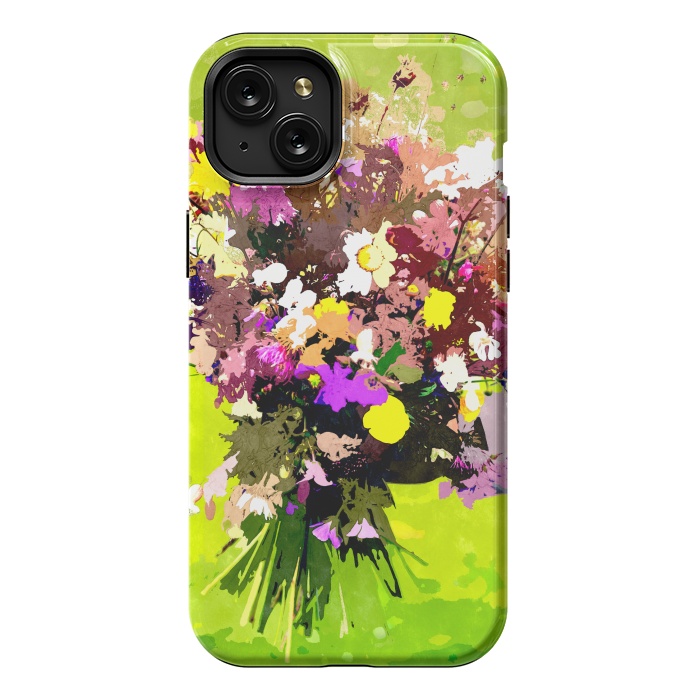 iPhone 15 Plus StrongFit Flower Bearer by Uma Prabhakar Gokhale