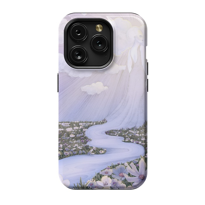 iPhone 15 Pro StrongFit Spirit of River and Sky by ECMazur 