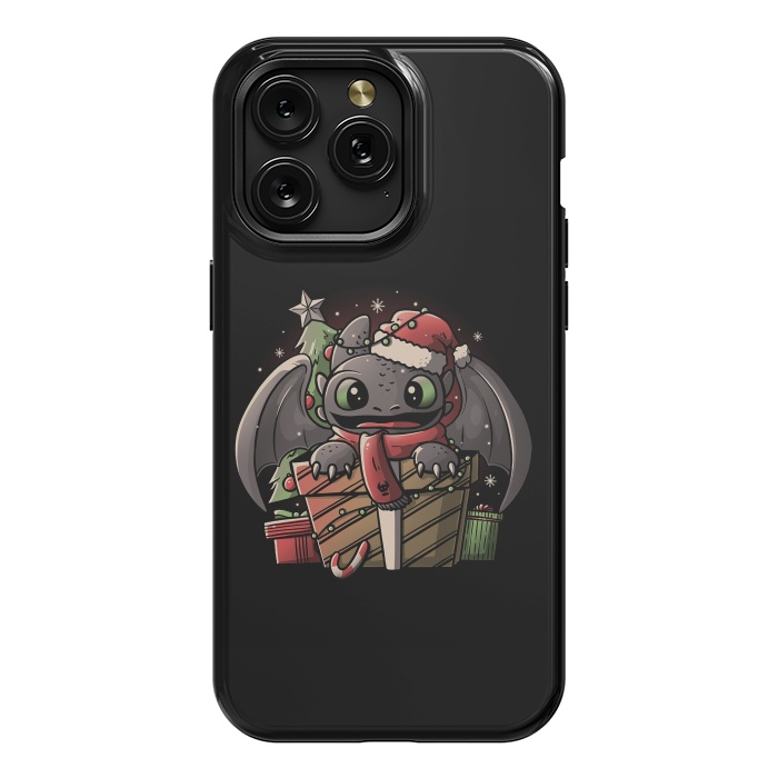 iPhone 15 Pro Max StrongFit Dragon Anatomy Cute Funny Dragon Gift by eduely